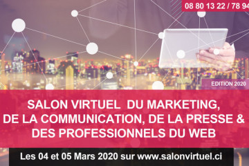 SALON VIRTUEL DU MARKETING, DE LA COMMUNICATION, DE LA PRESSE & DES PROFESSIONNELS DU WEB