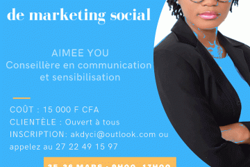 ATELIER - CONSTRUIRE UN PLAN DE MARKETING SOCIAL