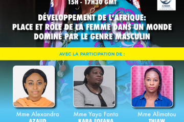 DEVELOPPEMENT DE L'AFRIQUE : Place et rôle de la femme dans un monde dominé par le genre masculin
