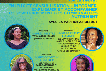 webinaire gratuit thème «  ENJEUX ET SENSIBILISATION :ACCOMPAGNER, EXPLIQUER LE DEVELOPPEEMNT DES COMMUNAUTÉS AUTREMENT