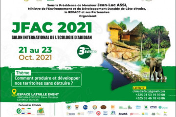 JFAC 2021 : SALON INTERNATIONAL DE L'ECOLOGIE D'ABIDJAN