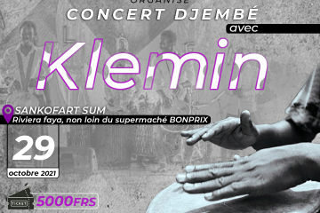 Concert Djembé avec KLEMIN