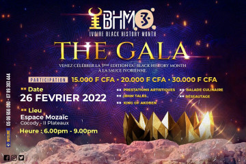 Ivoire Black History Month édition 2022 : THE GALA