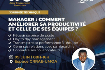 Journée Technique : Manager : comment améliorer sa productivité et celle de ses équipes ?