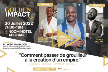 Conférence Golden Impact : Passer de grouilleur à la construction d'un empire