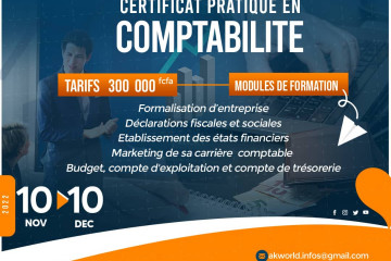CERTIFICAT PRATIQUE EN COMPTABILITE