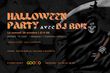 Halloween Party avec DJ BDK