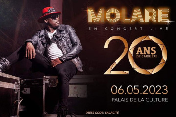 Concert Live Molare 20 ans de carrière