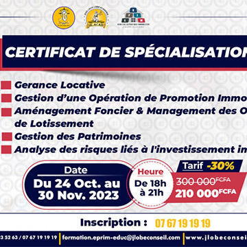 CERTIFICATS DE SPECIALISATION