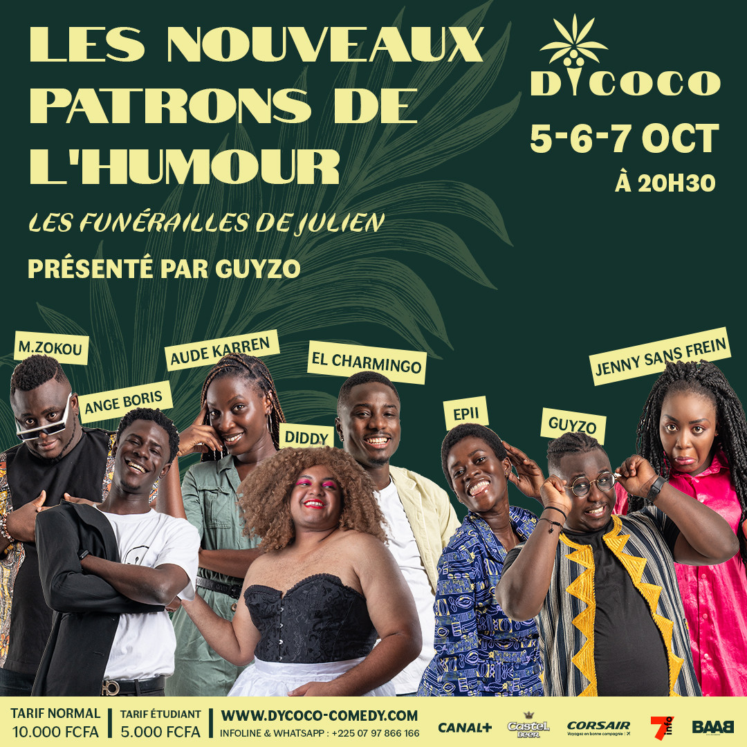 LES NOUVEAUX PATRONS DE L'HUMOUR : Les funérailles de julien