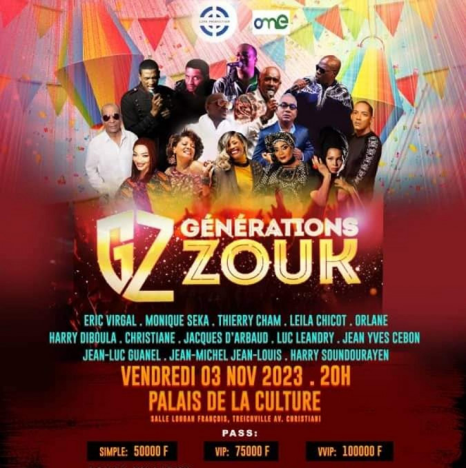 Concert Générations Zouk