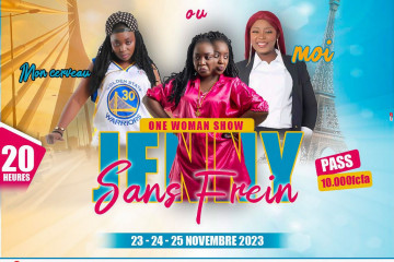 ONE WOMAN SHOW JENNY SANS FREIN : MON CERVEAU OU MOI