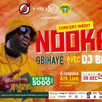 Concert Nooka Gbihayé avec DJ Ben