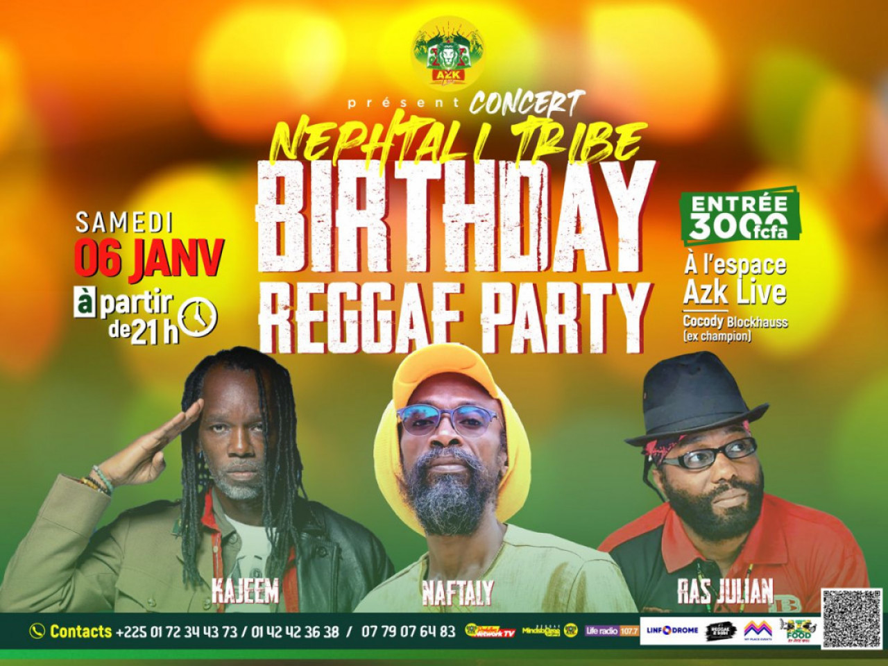 Concert Nephtali Tribe