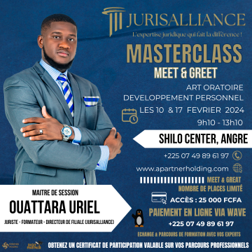 Masterclass Art Oratoire et Développement personnel