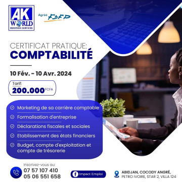 CERTIFICAT PRATIQUE COMPTABILITE