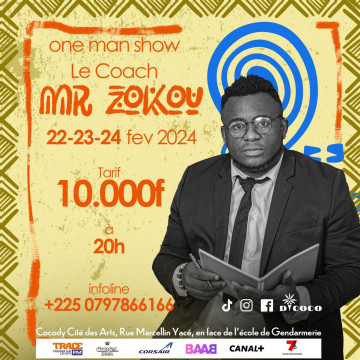 One Man Show le Coach Mr Zokou