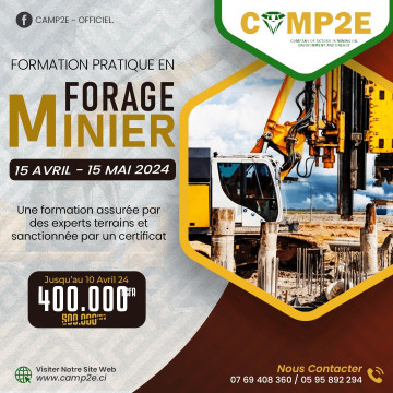 Formation en Forage Minier