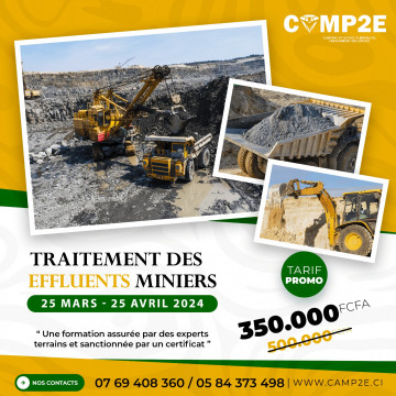 Formation en Traitement des Effluents Miniers