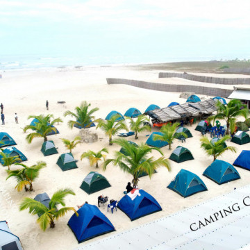 CAMPING CÔTE D'IVOIRE A SASSANDRA & MONOGAGA