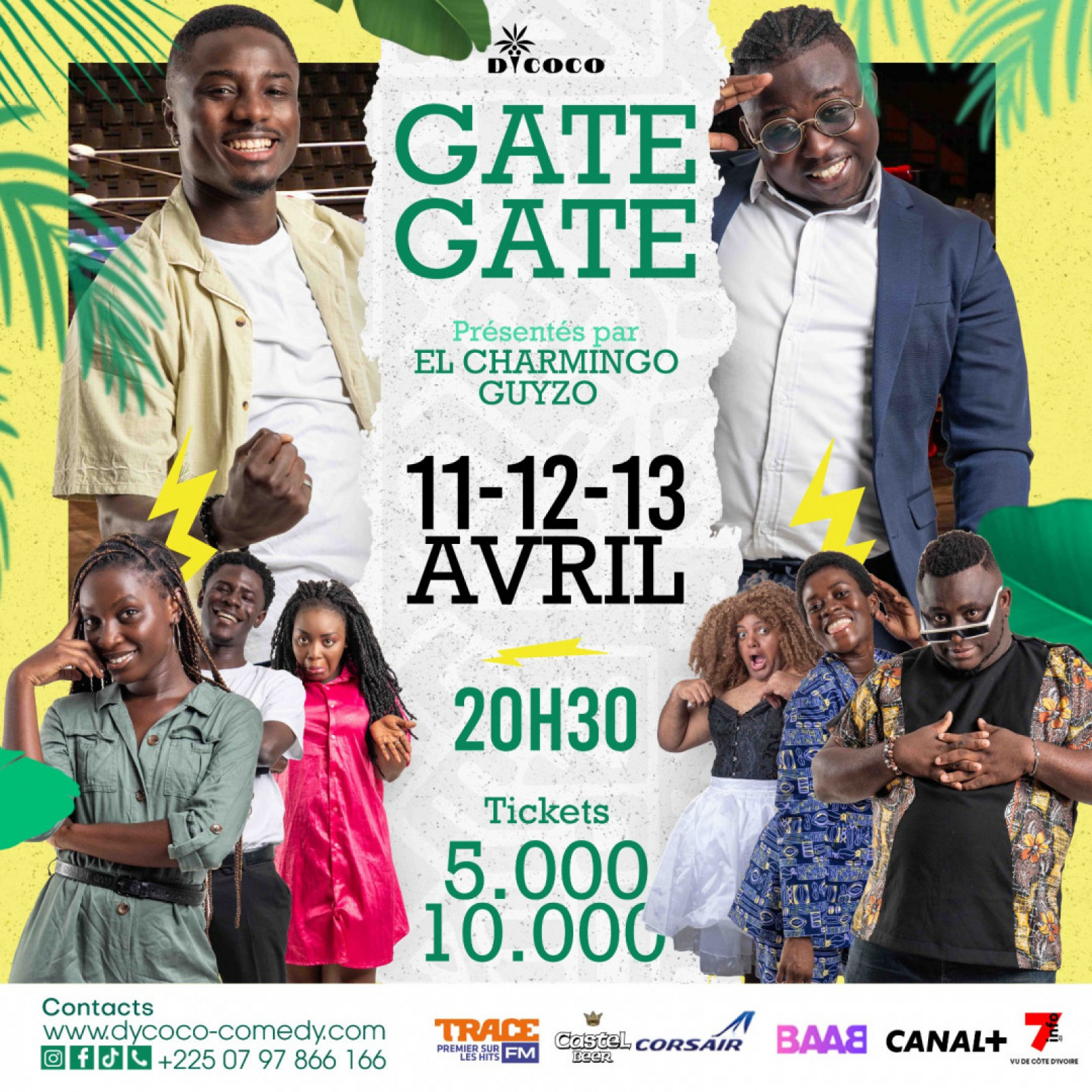Spectacle d'humour GATE GATE