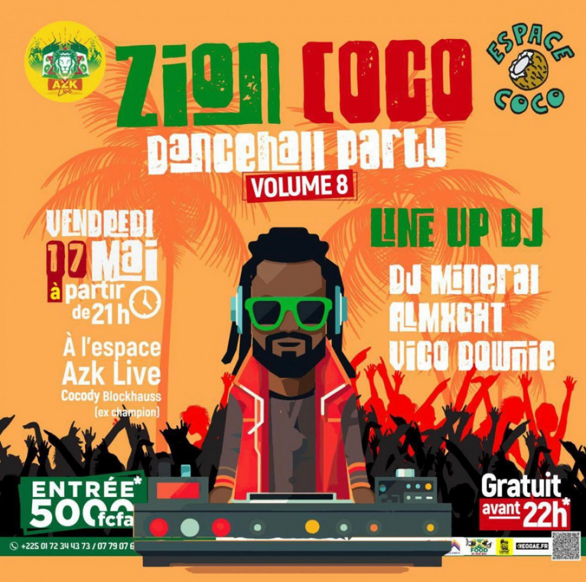 ZION COCO DANCEHALL PARTY VOLUME 8