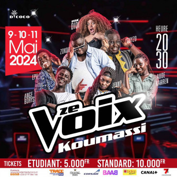 Spectacle d'humour ZE VOIX KOUMASSI