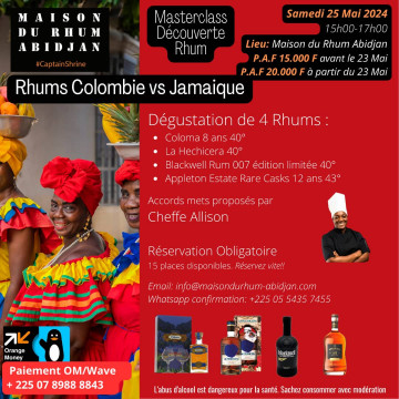 Masterclass Découverte Rhum