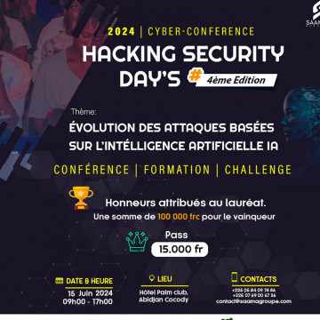 CYBER-CONFERENCE HACKING SECURITY DAY'S 4e EDITION