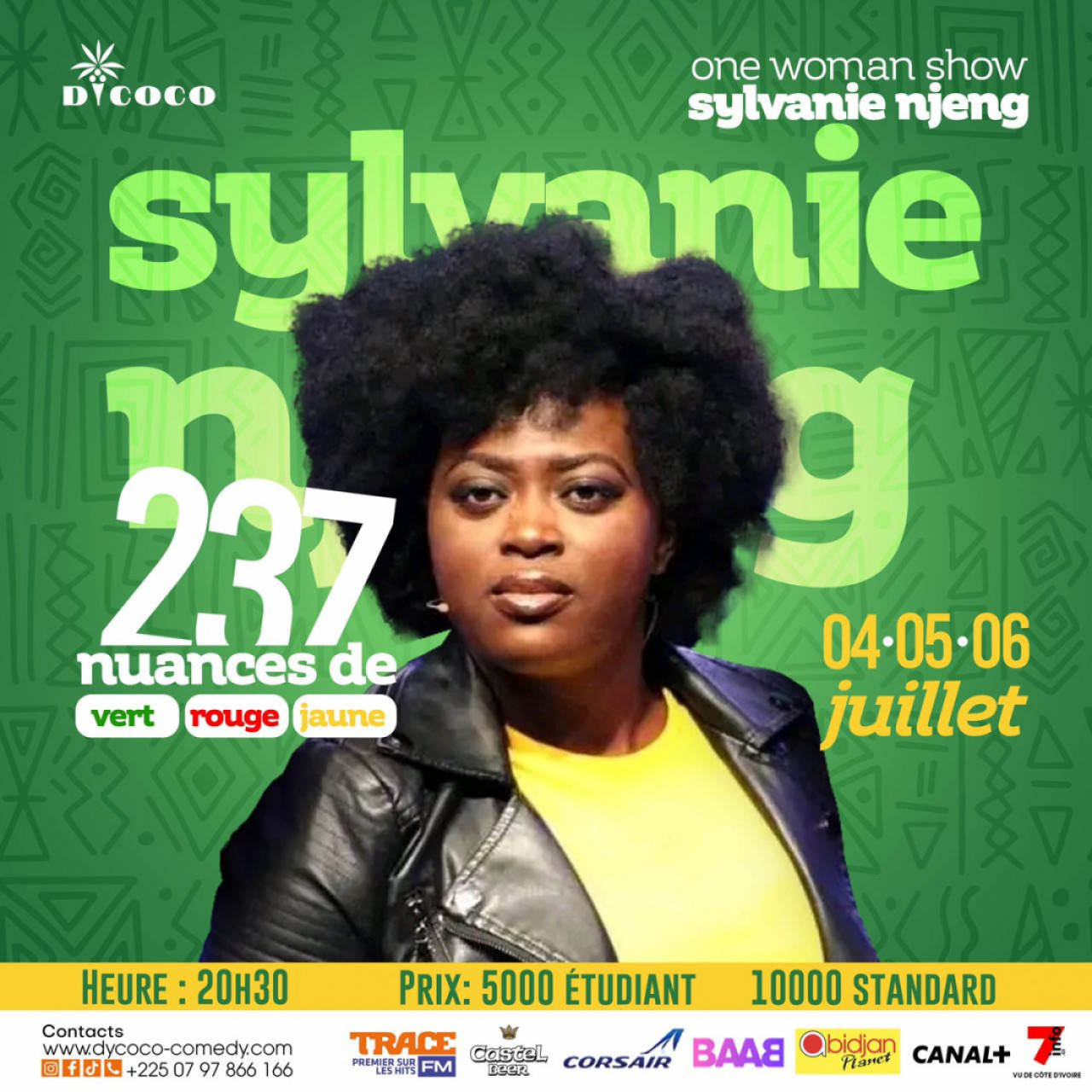 One Woman Show Sylvanie Njeng : 237 Nuances