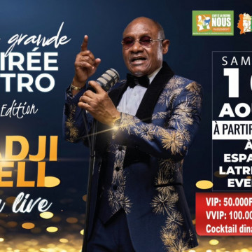 La Grande Soirée Retro : Gadji Celi en Live