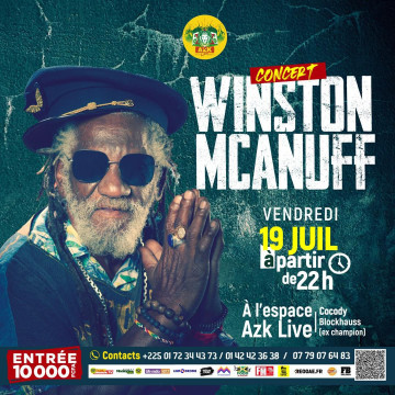 Concert Winston Mcanuff