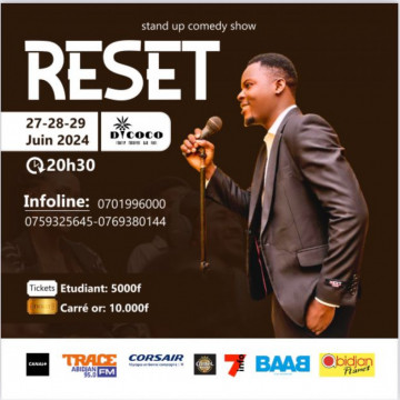 Stand UP Comedy Show : Reset