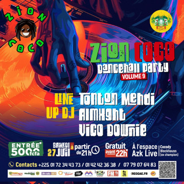 Zion Coco Dancehall Party Volume 9
