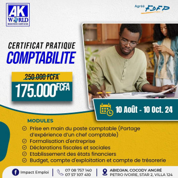 CERTIFICAT PRATIQUE COMPTABILITE