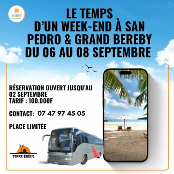 un week-end à San Pedro & Grand Bereby