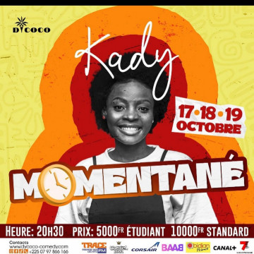 One Woman Show Kady : Momentané