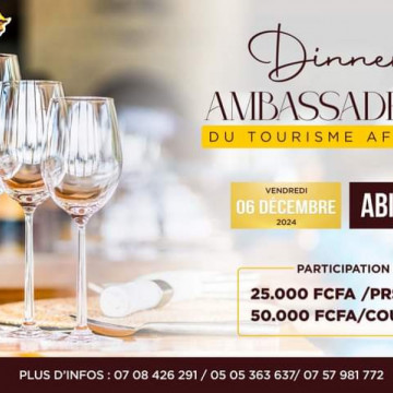 Dîner Ambassadeurs du Tourisme Africain