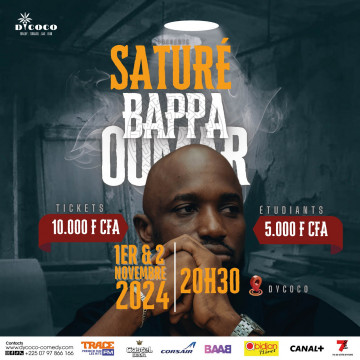 One Man Show Saturé Bappa Oumar