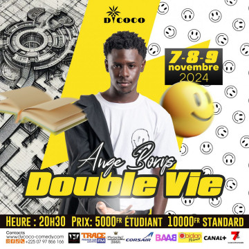 Spectacle d'humour "Double Vie" d'Ange Borys