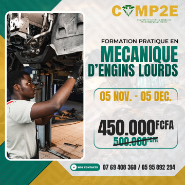 Formation Mécanique d'engins lourds