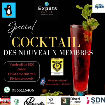 Cocktail des nouveaux membres