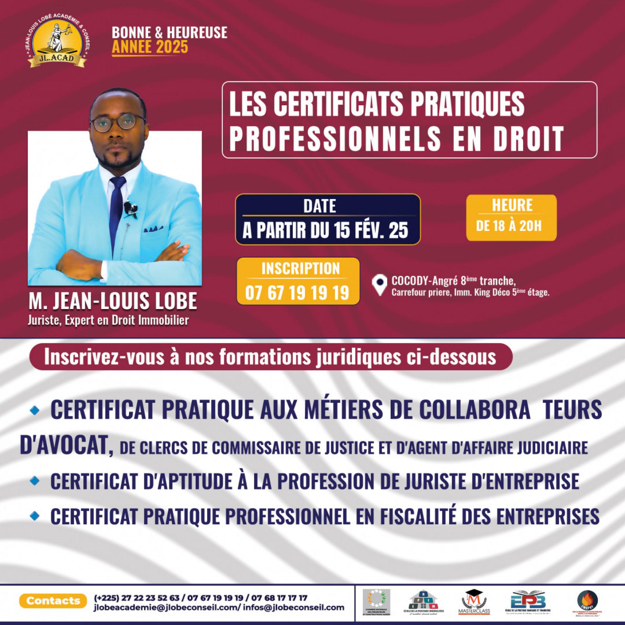 LES CERTIFICATS PRATIQUES PROFESSIONNELS EN DROIT