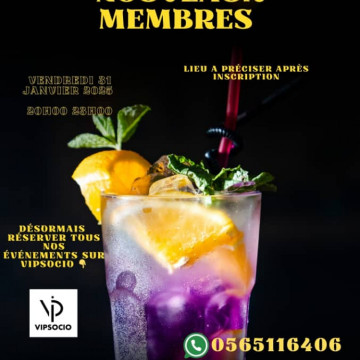 COCKTAIL DES NOUVEAUX MEMBRES