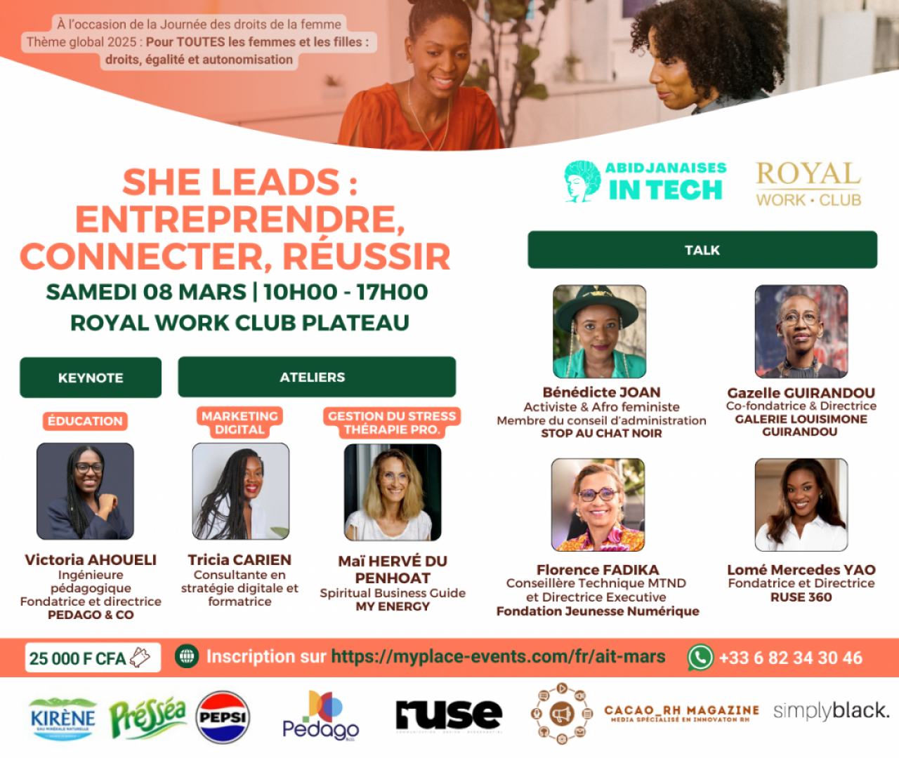 She leadS : ENTREPRENDRE CONNECTER RÉUSSIR