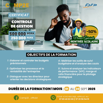 FORMATION CONTROLE DE GESTION