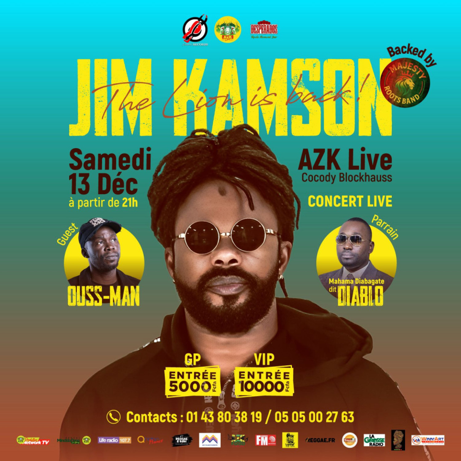 JIM KAMSON EN CONCERT