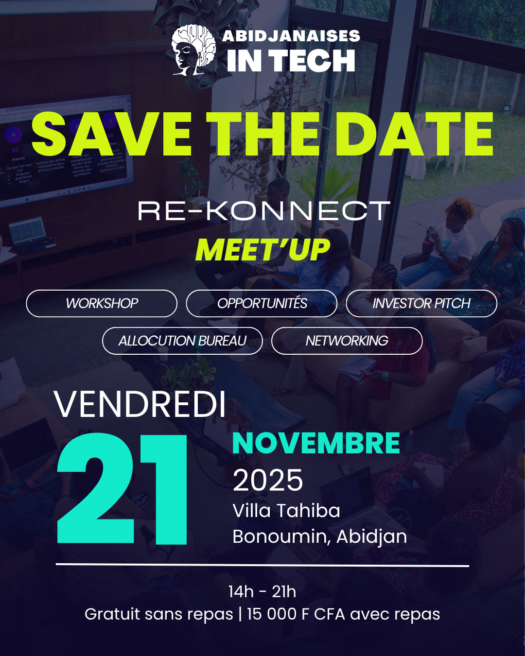 Meet'up Re-Konnect - Membres Abidjanaises In Tech