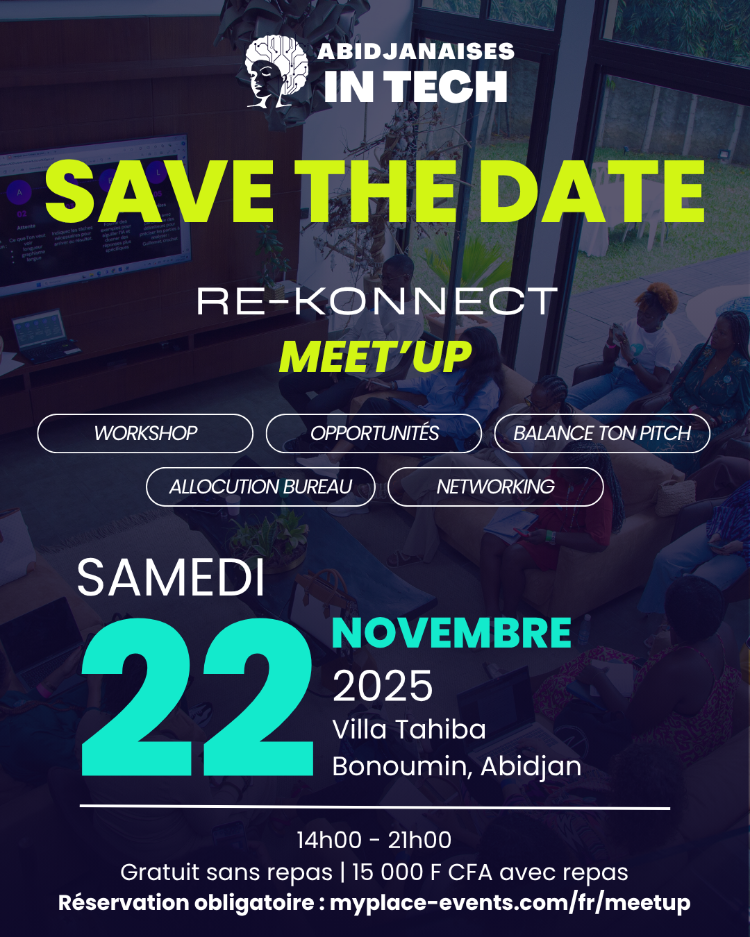 Meet'up Re-Konnect - Membres Abidjanaises In Tech