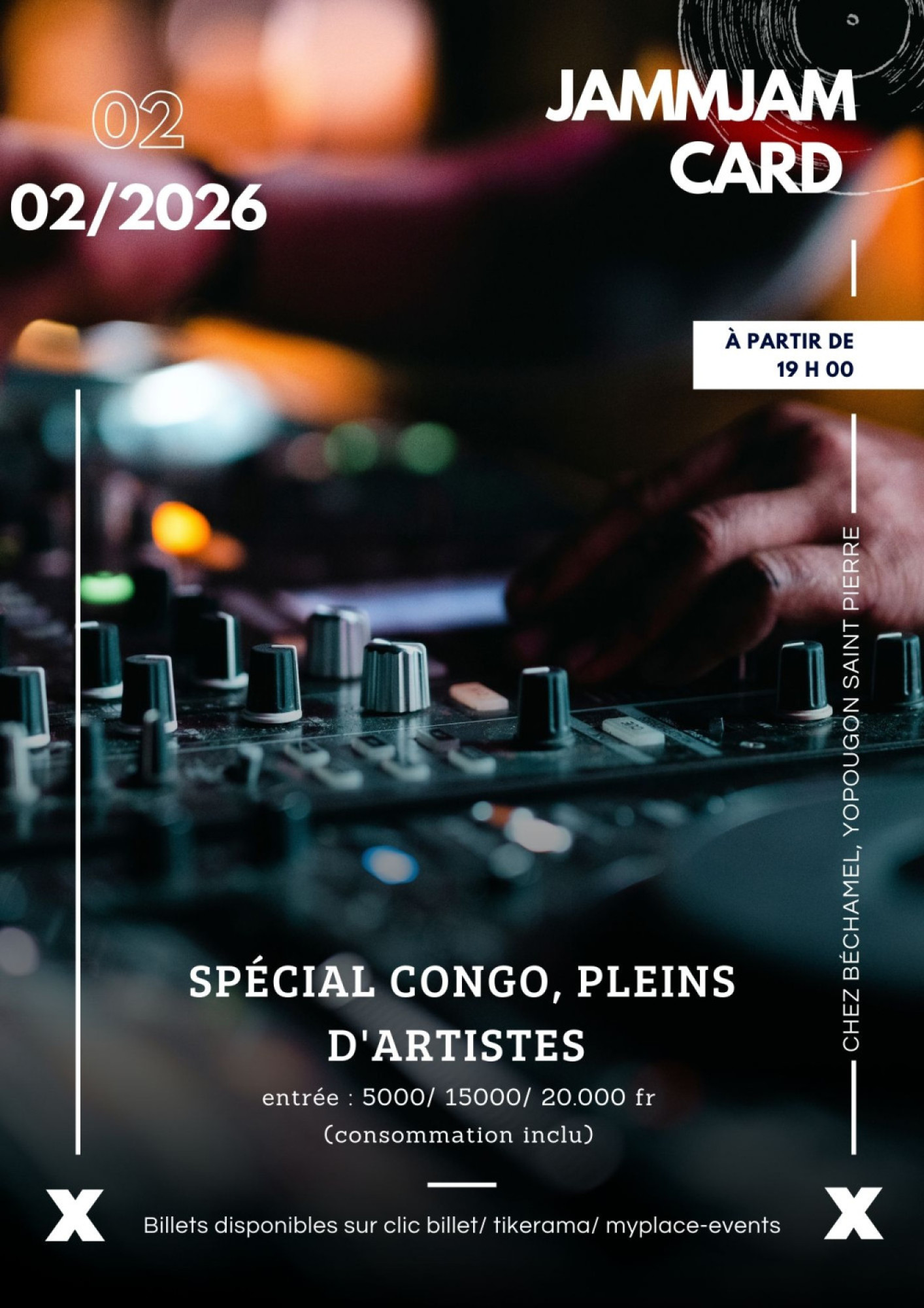 Jammjam card/bana Congo